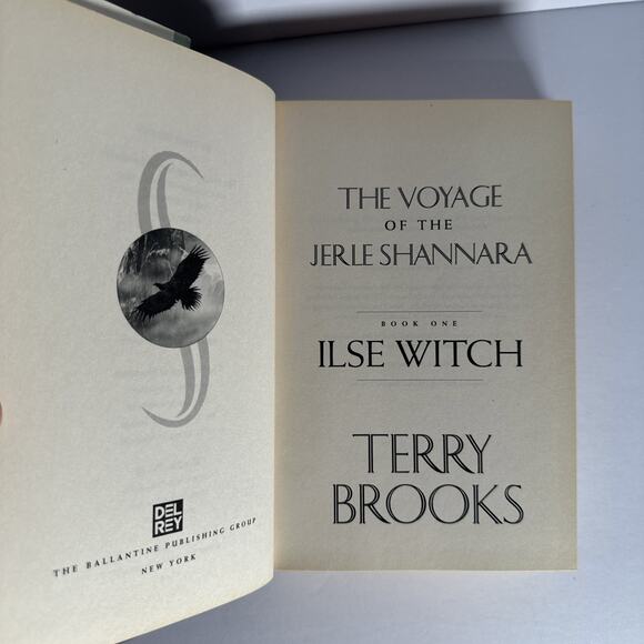 The Voyage Of The Jerle Shannara by Terry Brooks Hardcover Dust Jacket 2000 - Picture 8 of 9